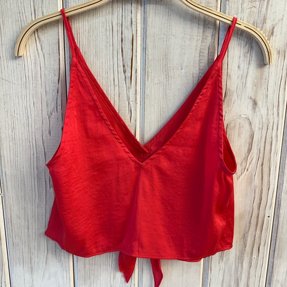 Free people cherry red tank top - Picture 2 of 3